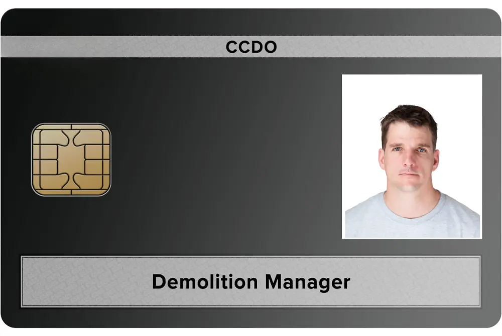 CCDO Black Demolition Manager
